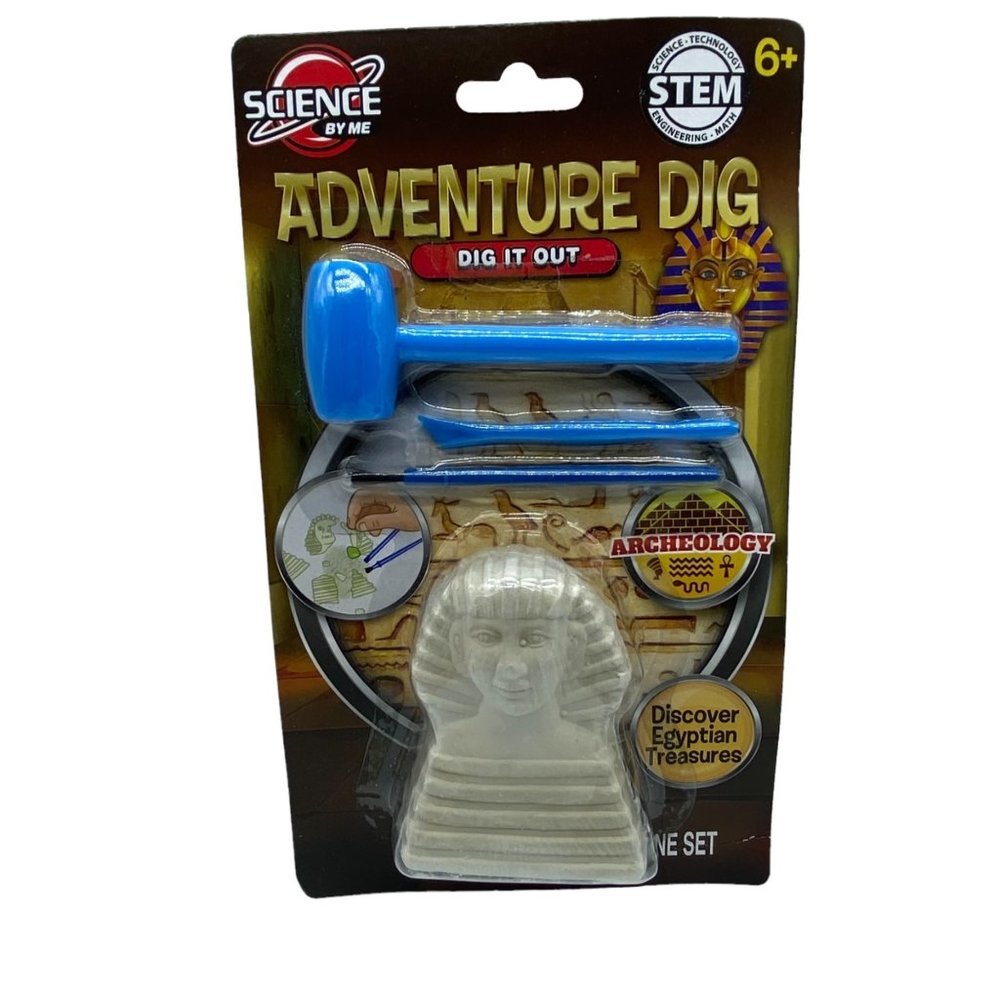 NEW Adventure Dig STEM Discover Egyptian Treasures Archeology‎ Activity Creative